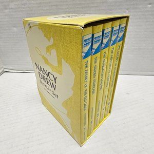 Starter Set Nancy Drew Hard Cover 1 2 3 4 5 Books in a Box Carolyn Keene Gift